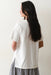 marine layer luxe oversized crew tee white back