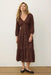 Marine Layer - Maeve Midi Dress - Espresso Gingham - Profile