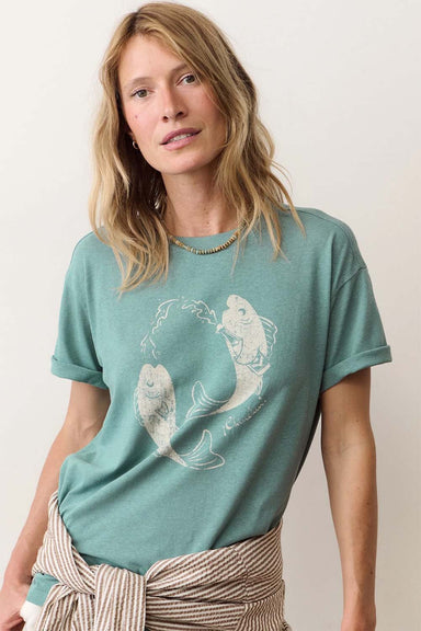 marine layer oversized hemp graphic tee palm front