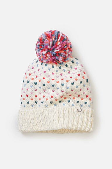 marine layer rainbow pom beanie multi 