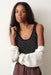 marine layer siena sweater tank neutral stripe profile