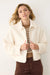Marine Layer - Sloane Boucle Crop Jacket - Cream - Front
