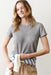 marine layer tried & true crew tee heather grey front
