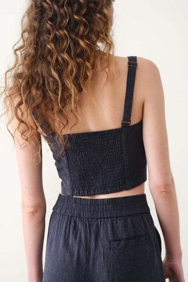 marine layer zoe hemp tank india ink back