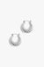 Marrin Costello - Halle Hoops - Silver