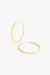 Marrin Costello - Jay 2" Hoops - Gold