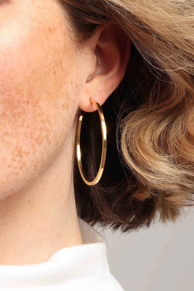 Marrin Costello - Jay 2" Hoops - Gold - Model