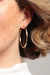 Marrin Costello - Jay 2" Hoops - Gold - Model