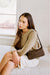 Matisse Victoria Suede in Coffee — Model view