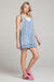 Saltwater Luxe - Adelyn Romper - Vintage Indigo - Side