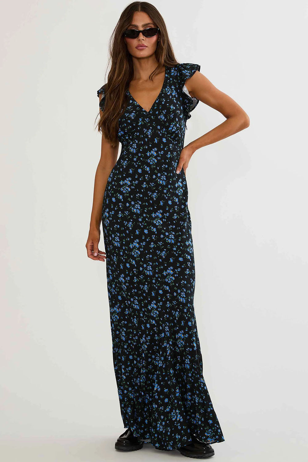 Beach Riot - Elodie Dress - Wild Bluebell - Styled
