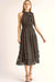 Reset by Jane - Aurora Dress - Dark Brown - Front