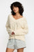 RVCA - Harmoney V Neck Sweater - Sand - Front