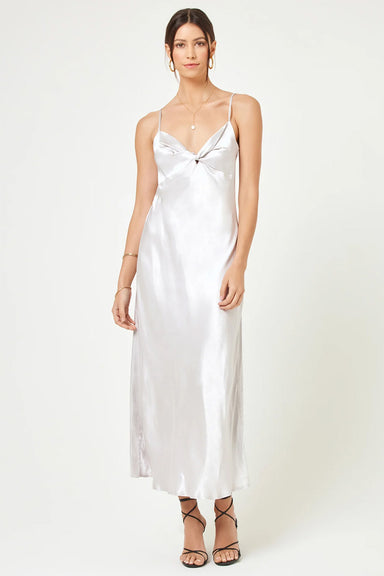 L*Space - Joanna Dress - Silver - Front