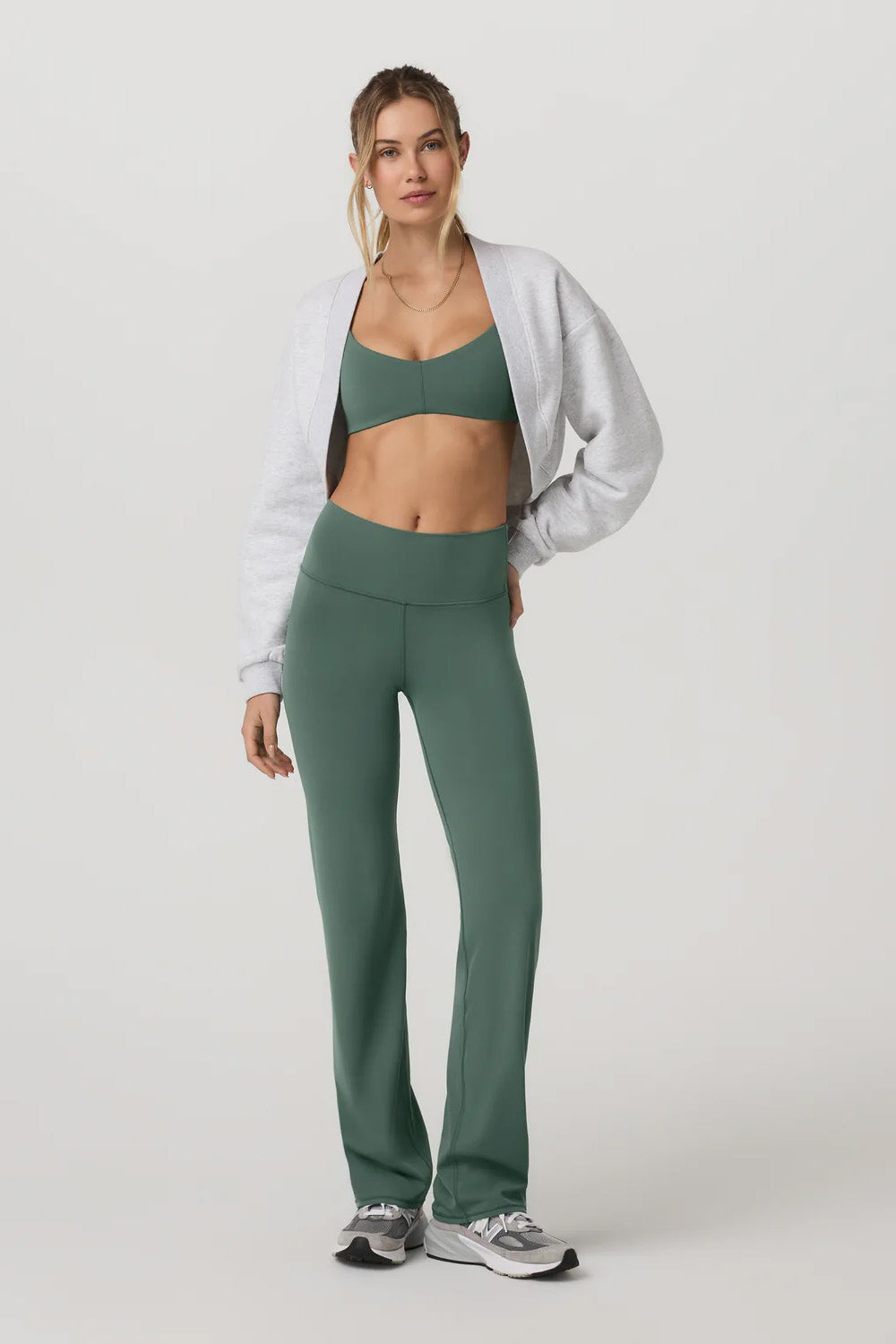 vuori all the feels straight leg agate green