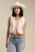 Sendero - Frontier Vest - Vintage White - Front