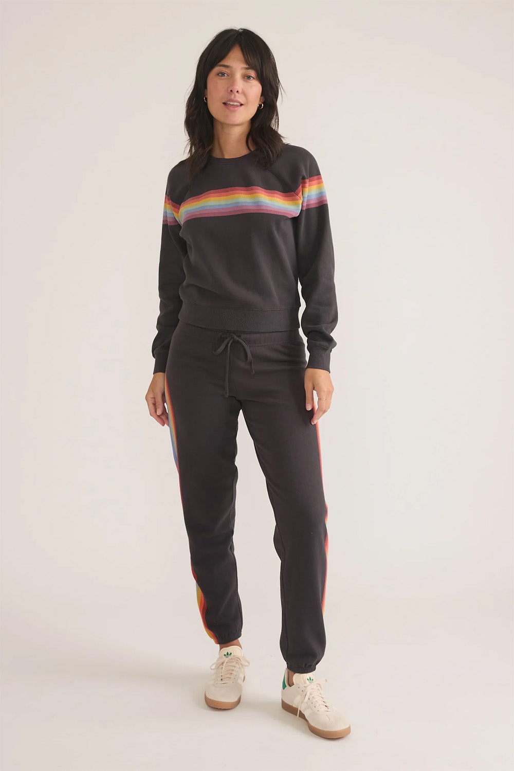Marine Layer - Anytime Sweatshirt - Washed Black 