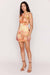 minkpink aria mesh mini dress watercolour floral side