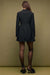 minkpink hilda blazer mini dress black back