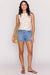 minkpink sabine drawstring top ditzy floral front