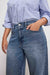 Good American - Good Ease Relaxed Jeans - Indigo - Plus Front Detail