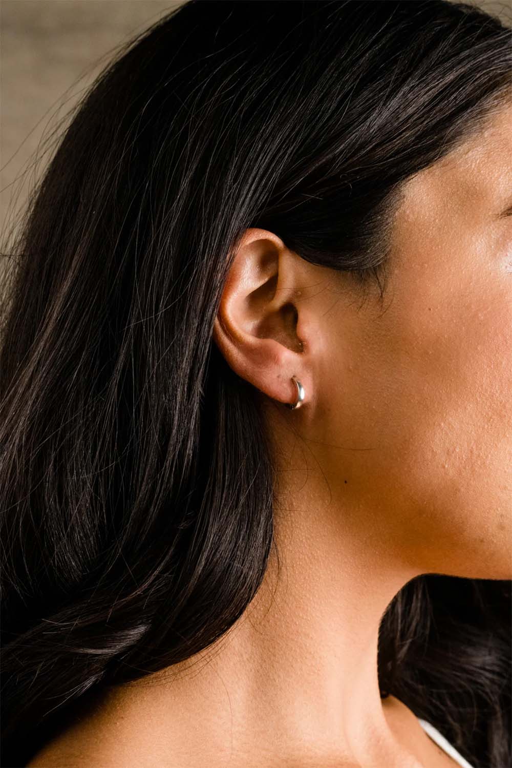 Able - 24/7 Hinge Hoops - Silver