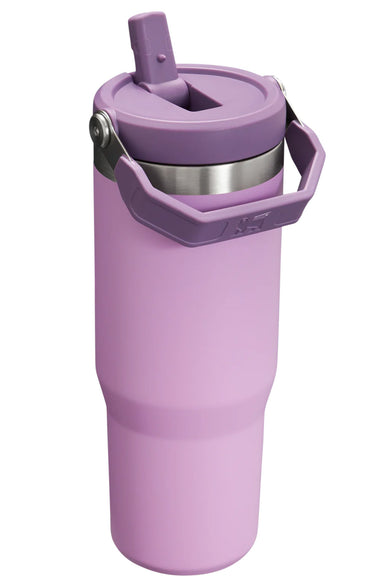 Stanley - The IceFlow Flip Straw 30oz Tumbler - Lilac - Back