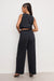 Good American - Twill Parachute Pants - Black - Back