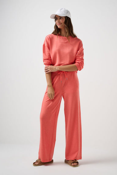 Travis Matthew - Cloud Terry Wide Leg Pant - Heather Rose