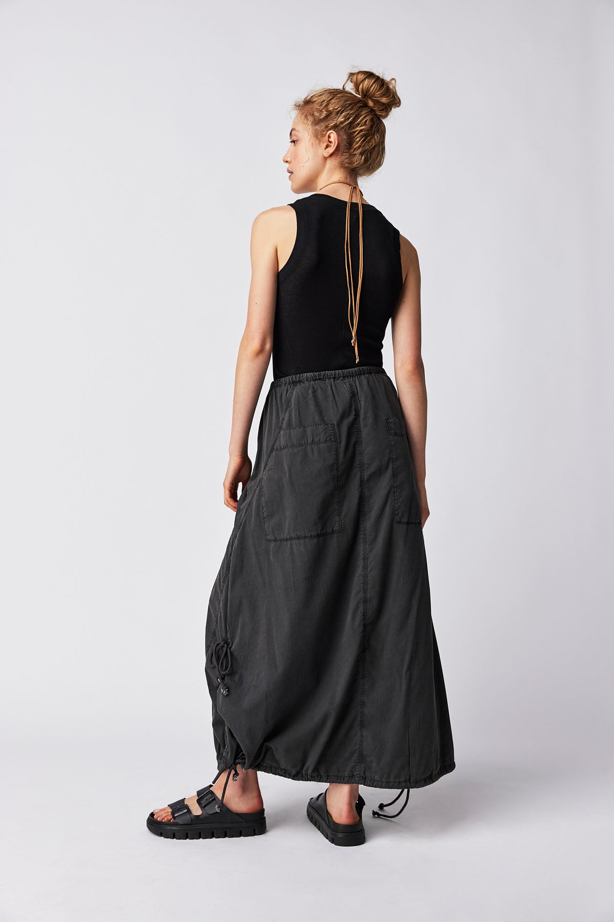 Free People - Picture Perfect Parachute - Black 2 - Back