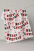 Geometry - Christmas Banner Tea Towel - Front