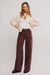 Free People - Libre Wide Leg - Rum Running - Front