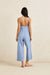 Rhythm - Classic Jumpsuit - Steel Blue - Back