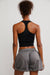 Free People - Hayley Racerback Brami - Black - Back