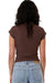 Thrills - Dalia Club Tee - Coffee - Back