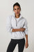 Vuori - Restore Half Zip - Pale Grey Heather - Front