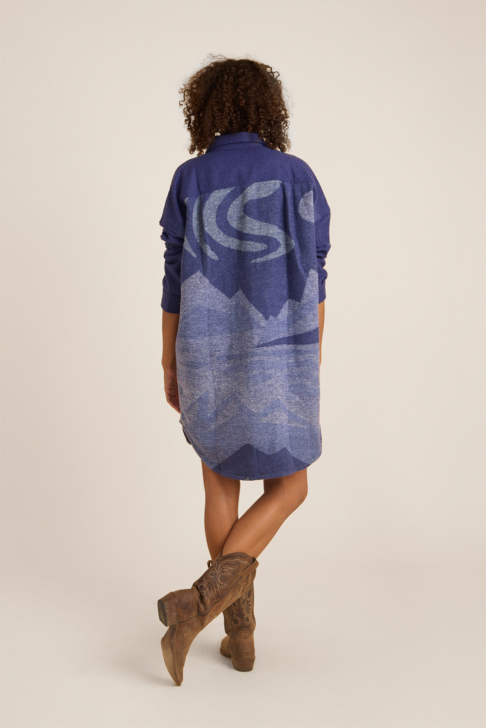 Roark - Amberley Long Bendik - Evening Blue - Back