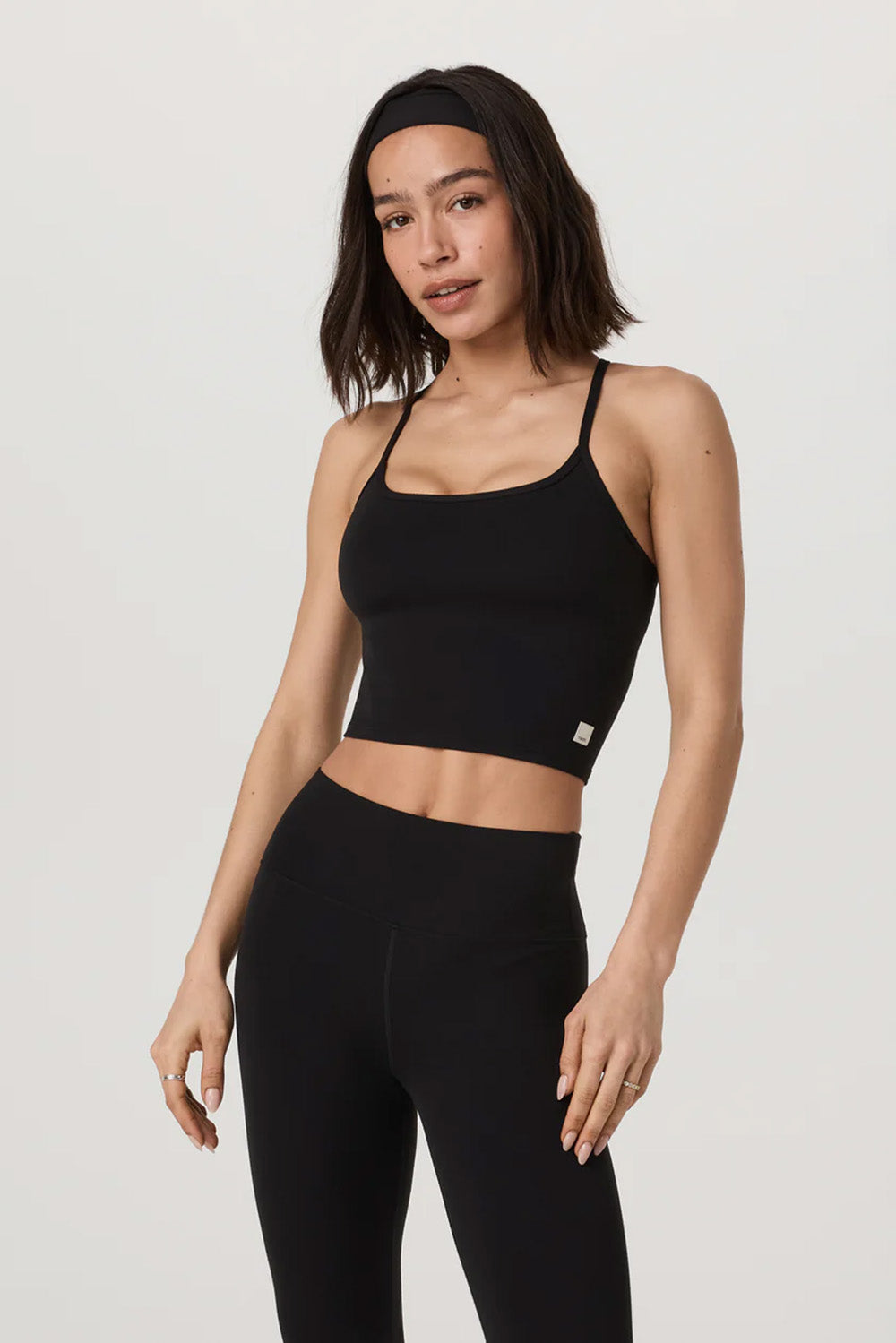 Vuori - All the Feels Tank 2.0 - Black - Front