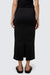 Thrills - Most Wanted Midi Skirt - Black - Back