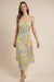 Sage the Label - Daisy Chain Slip Dress - Yellow Multi - Front