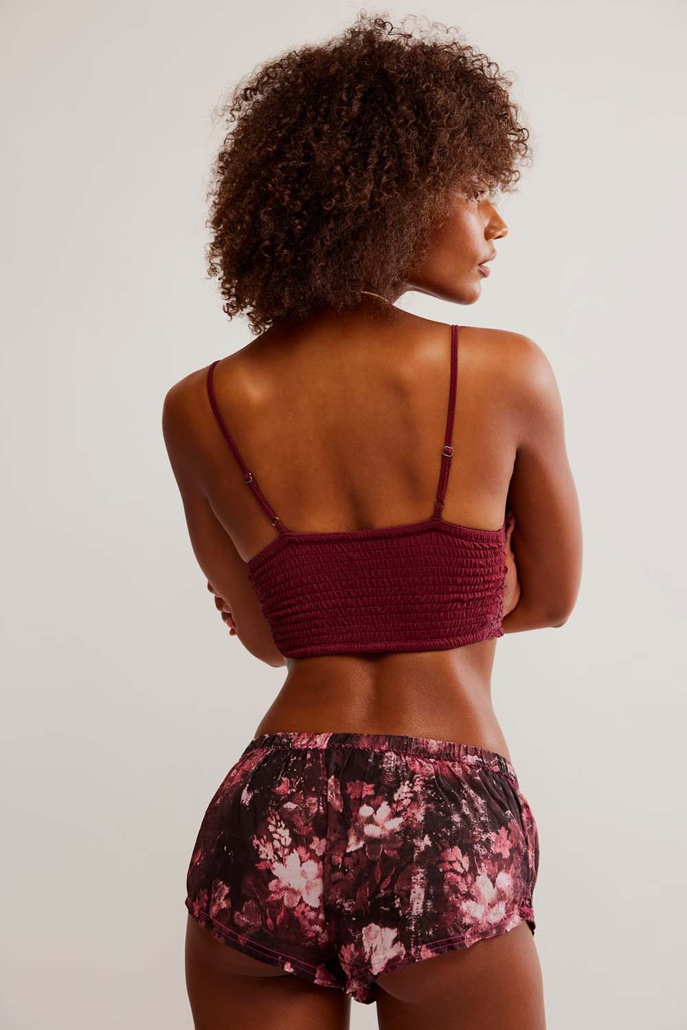 Free People - Amina Bralette - Acai - Back