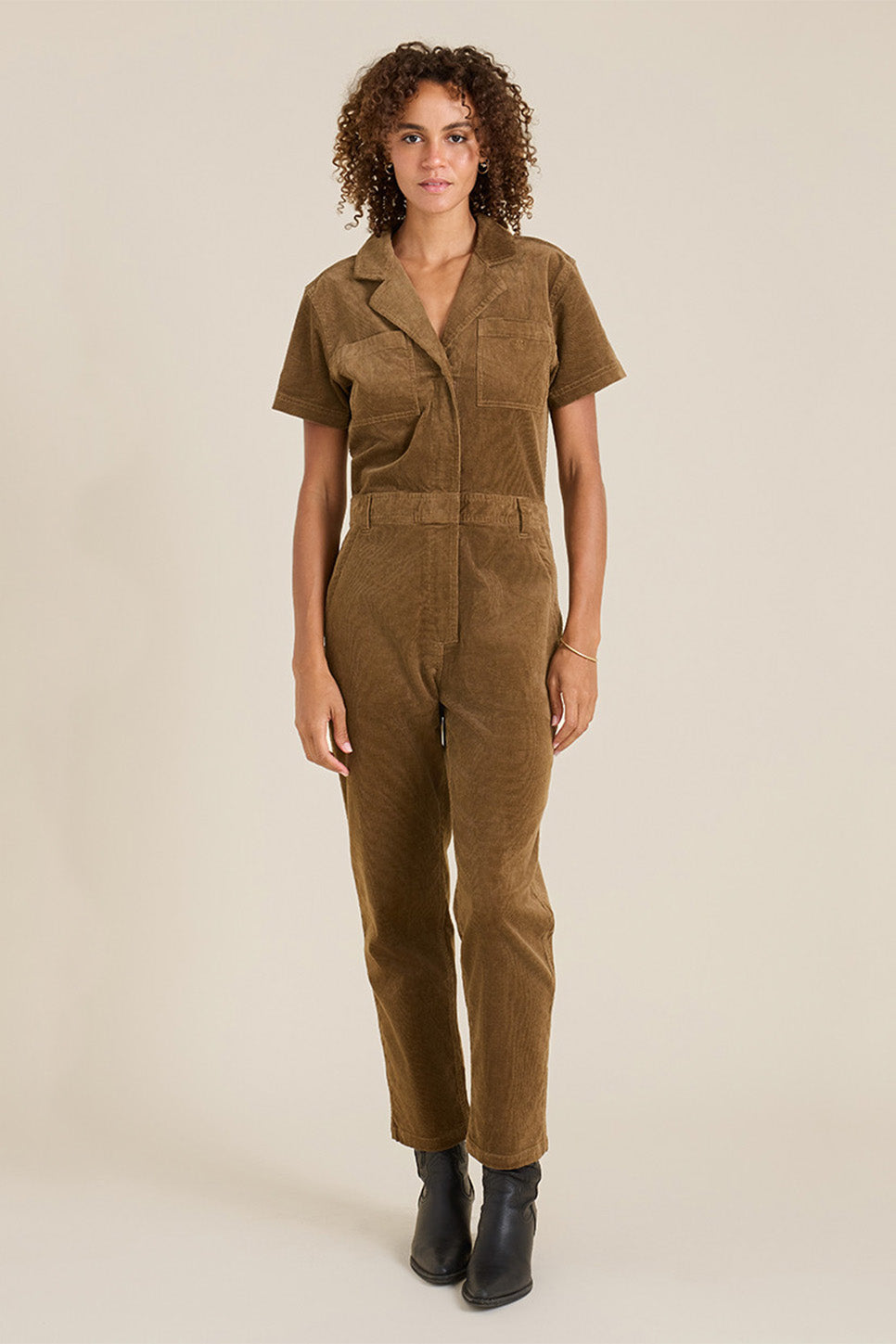 Roark - Layover Cord Jumpsuit - Otter