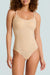 Commando - Zone Smoothing Bodysuit - Beige - Front