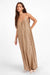 Sage the Label - City Daze Slip Dress - Taupe - Side