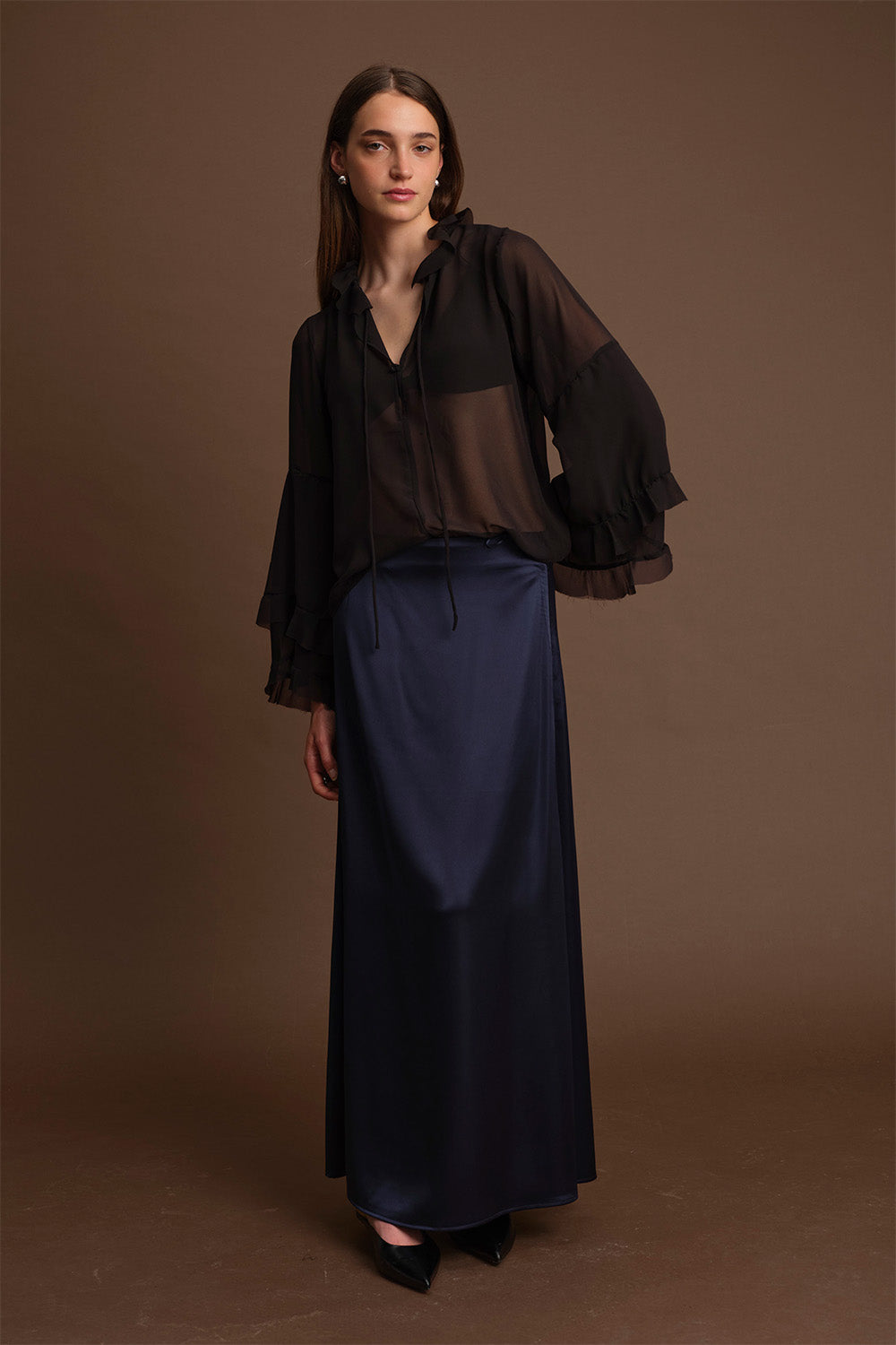 Deluc - Bradley Blouse - Black