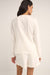 Rhythm - Kayla Long Sleeve Top - White - Back