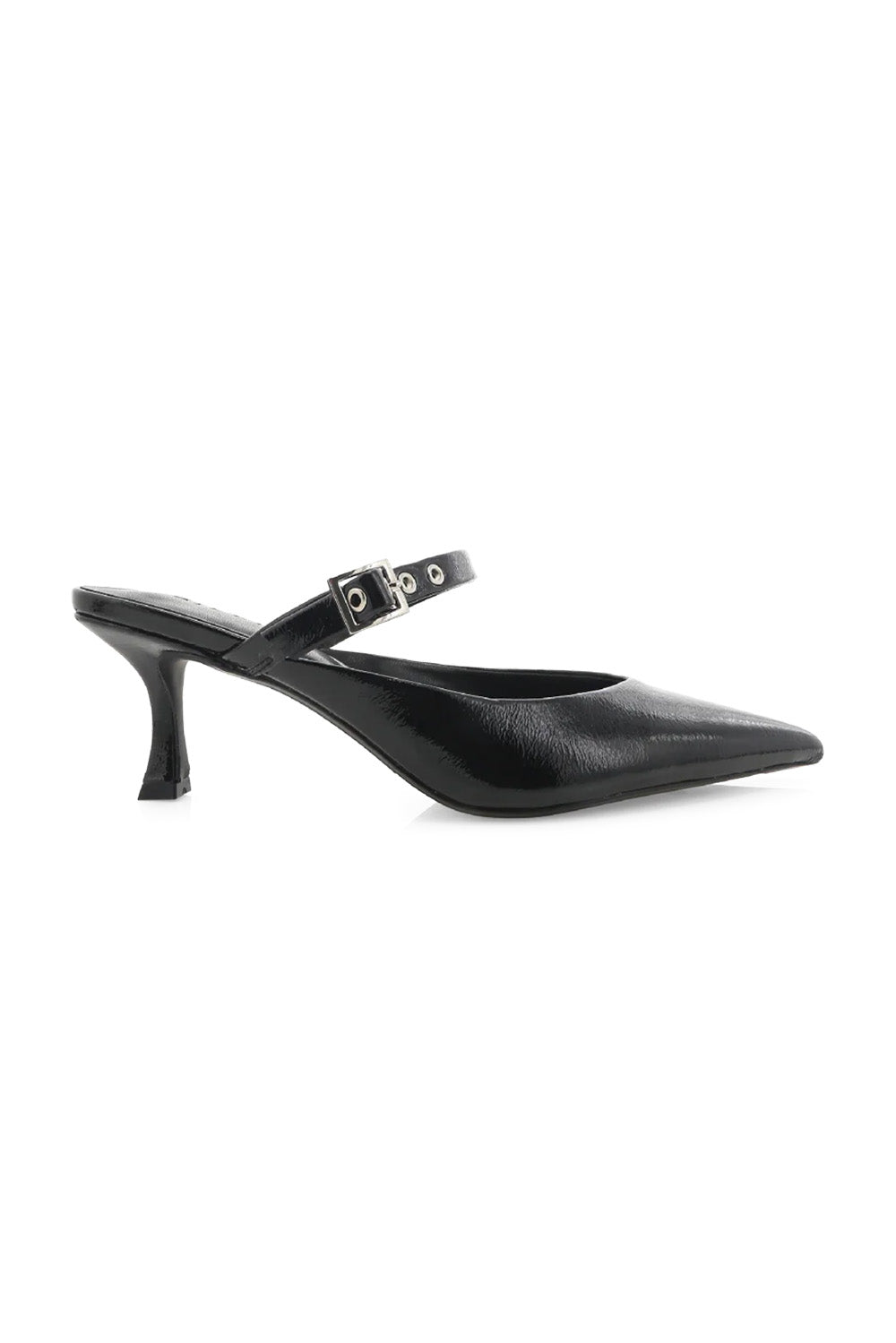 Billini - Olinda - Black Crinkle Patent  - Side