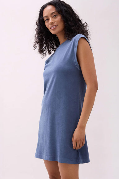 Richer Poorer - Relaxed Muscle Dress - Vintage Indigo - Side