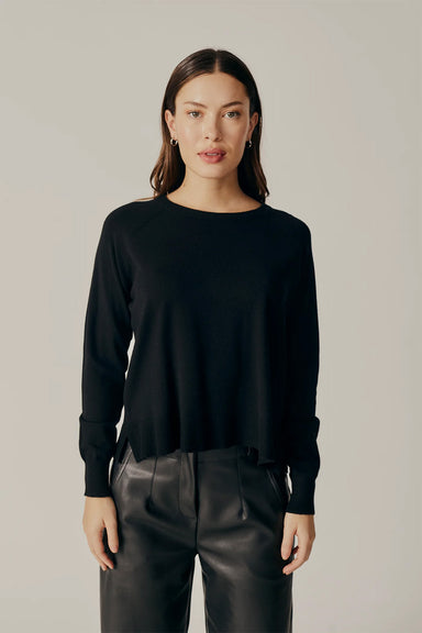 Deluc - Lorraine Sweater - Black - Front