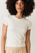 Marine Layer - Lexi Sun-In Crew Tee - Black/White Stripe - Front